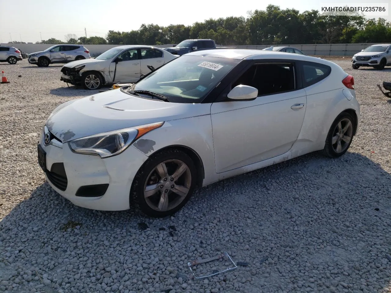 KMHTC6AD1FU235786 2015 Hyundai Veloster