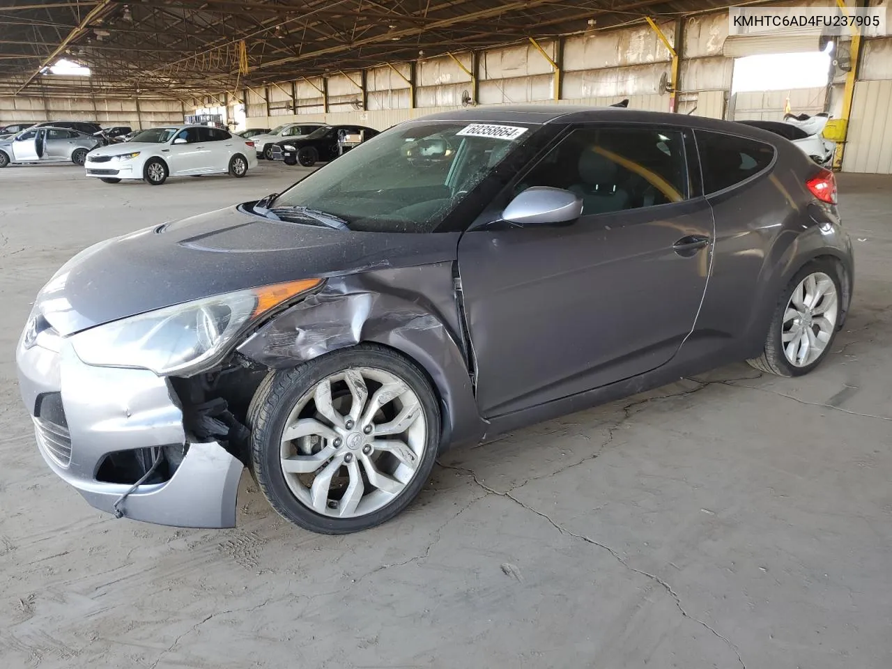 KMHTC6AD4FU237905 2015 Hyundai Veloster