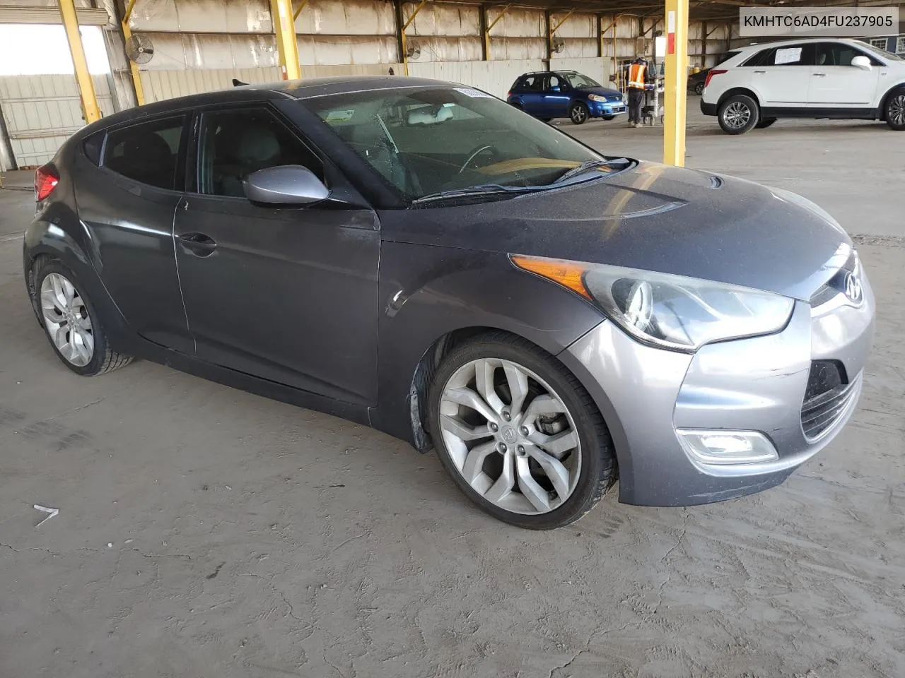 KMHTC6AD4FU237905 2015 Hyundai Veloster