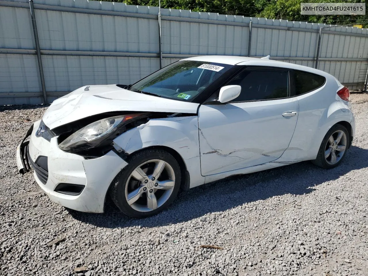 KMHTC6AD4FU241615 2015 Hyundai Veloster