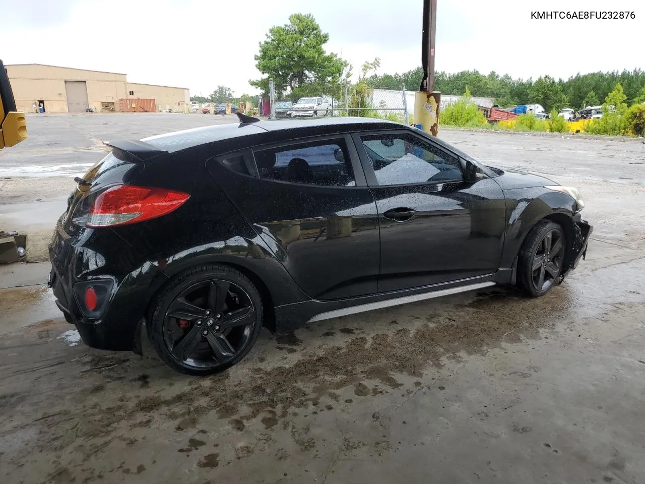 2015 Hyundai Veloster Turbo VIN: KMHTC6AE8FU232876 Lot: 64086434