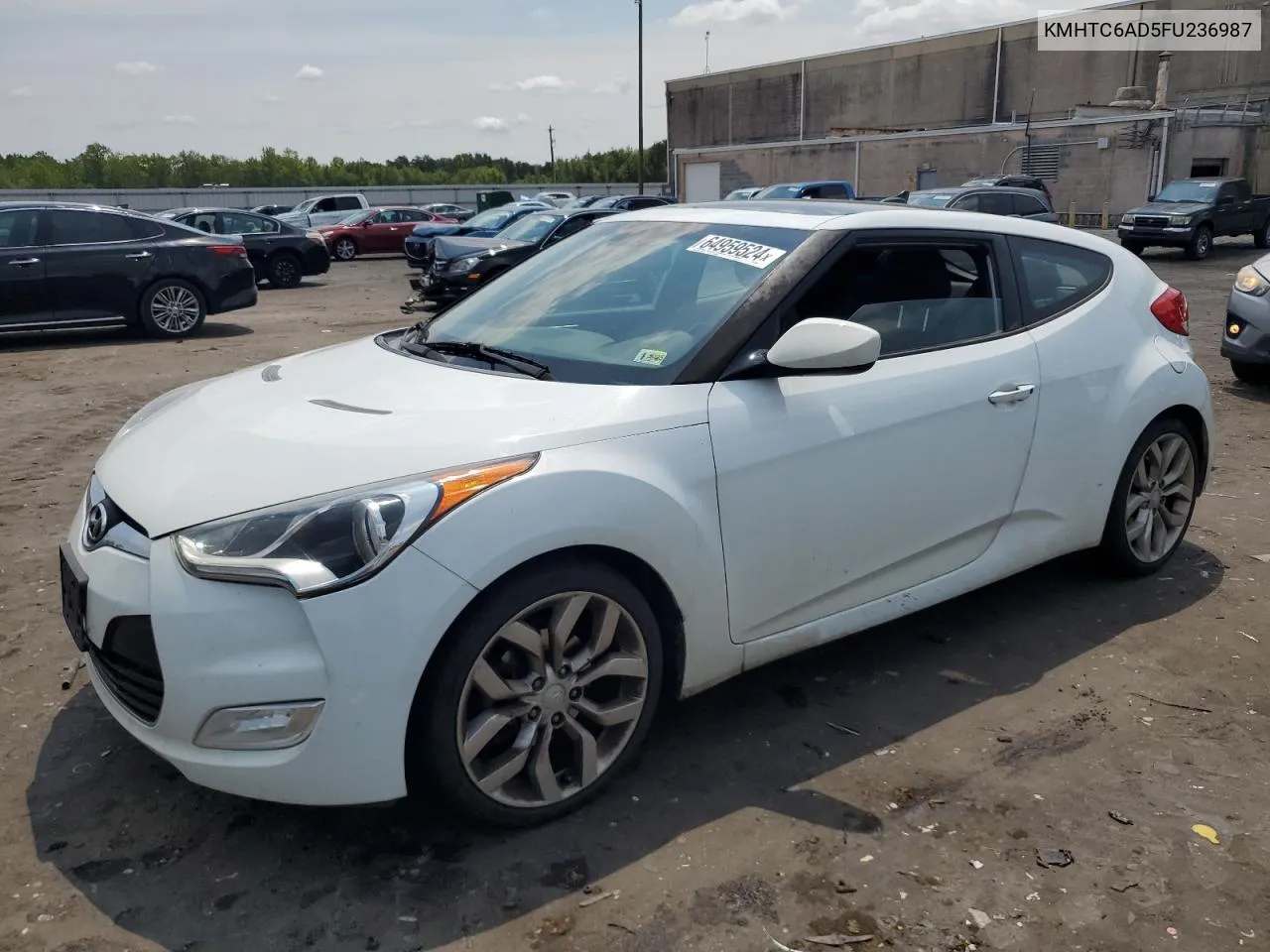 KMHTC6AD5FU236987 2015 Hyundai Veloster