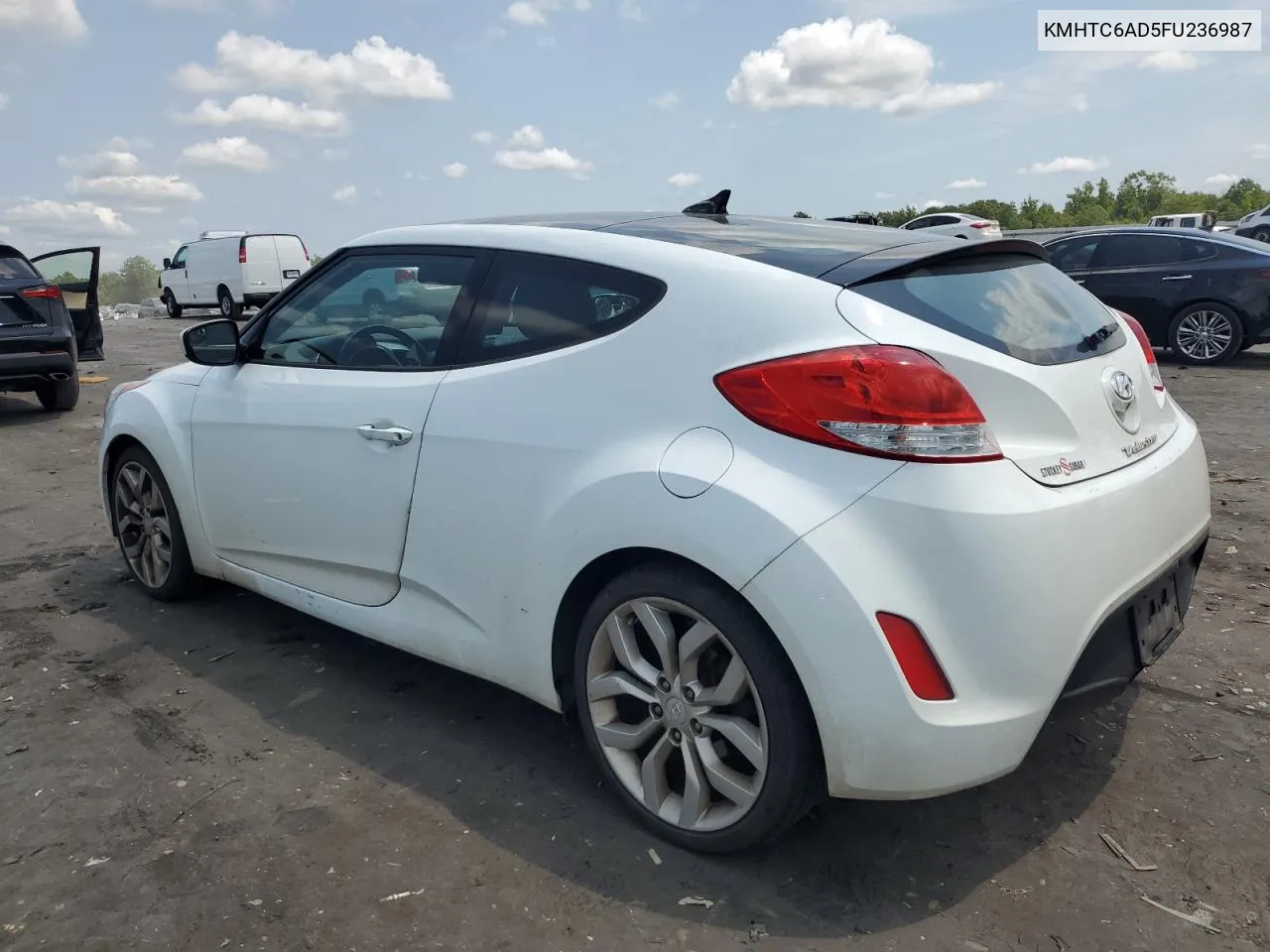 KMHTC6AD5FU236987 2015 Hyundai Veloster