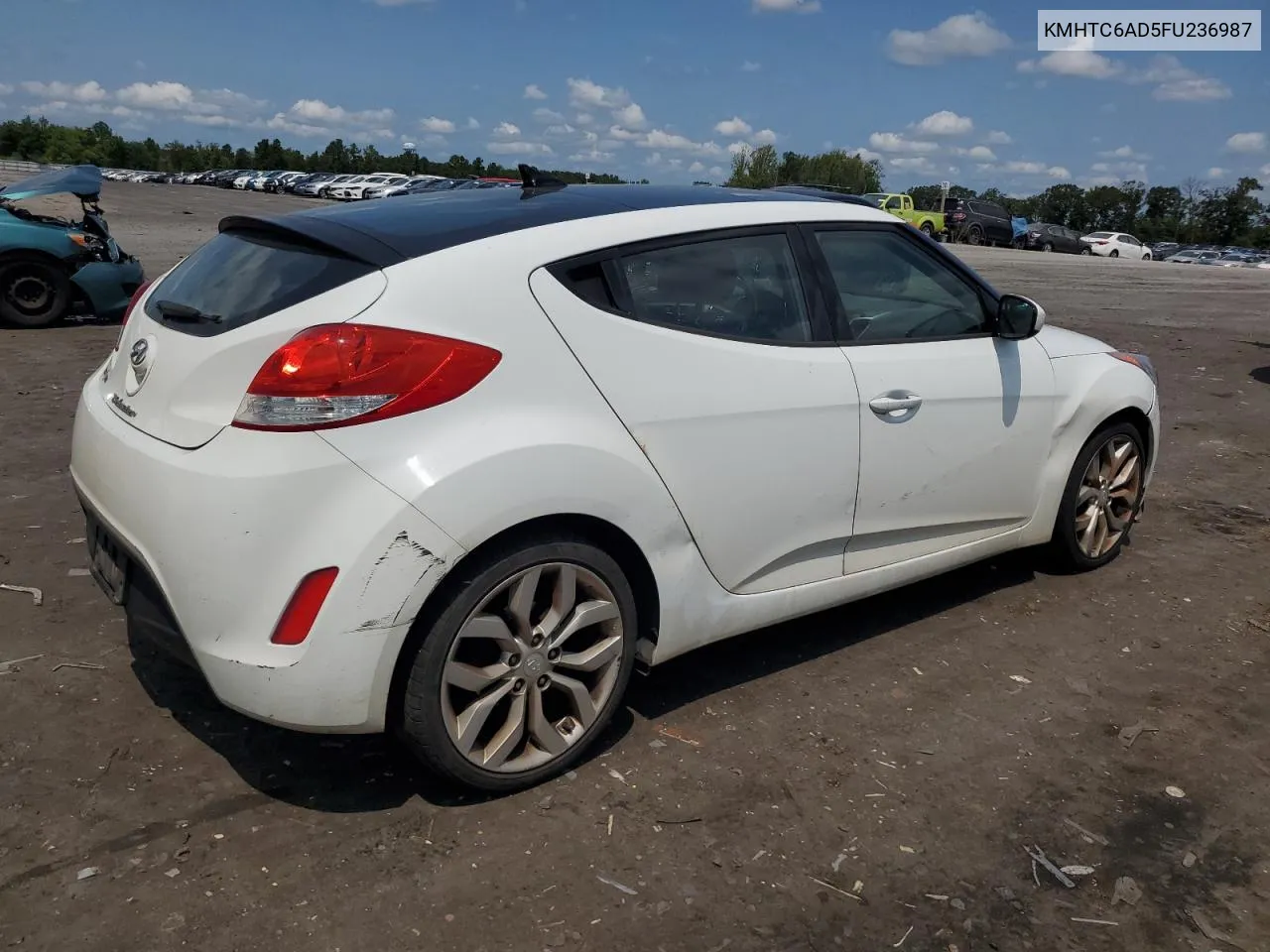 KMHTC6AD5FU236987 2015 Hyundai Veloster