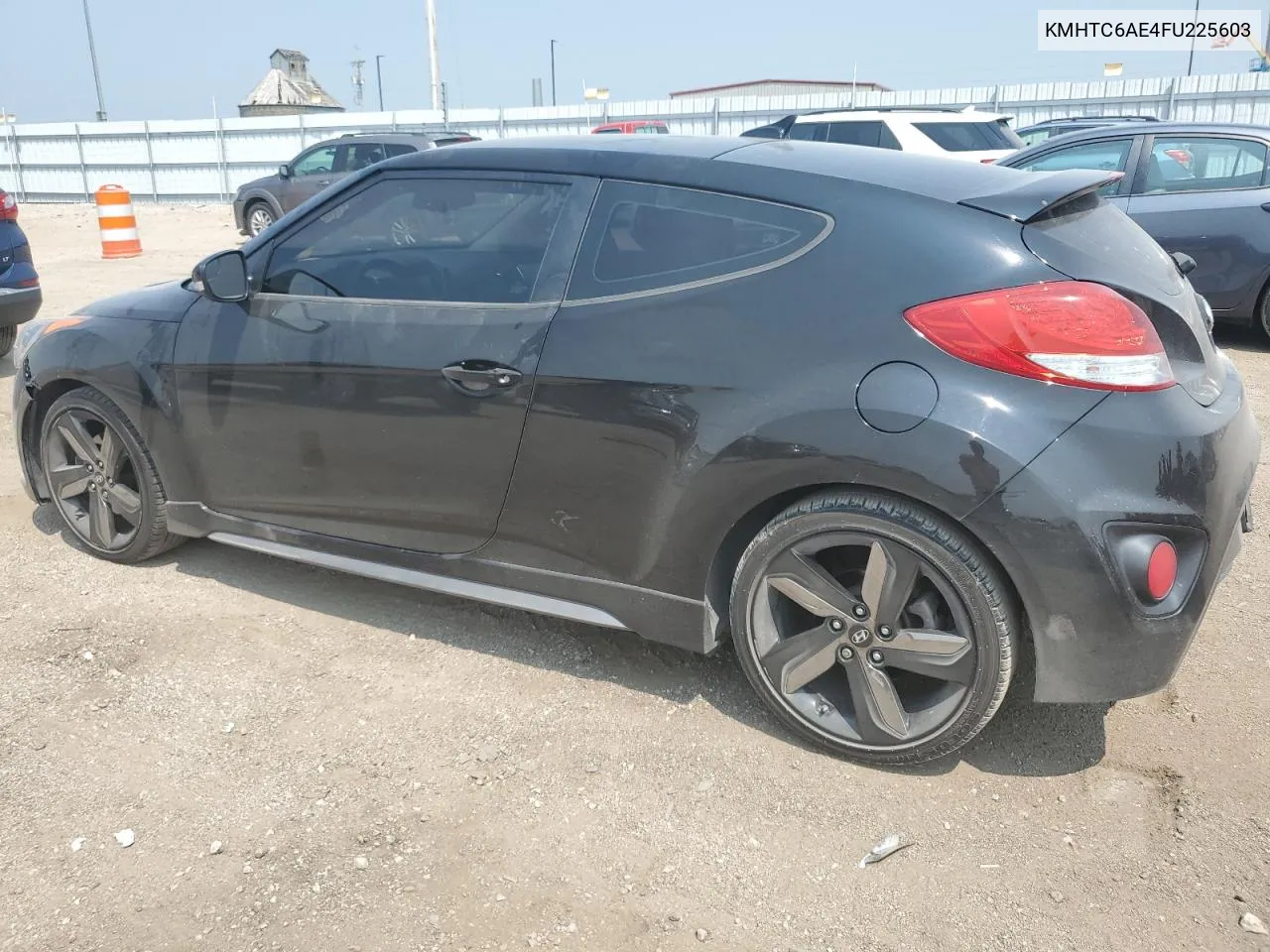 KMHTC6AE4FU225603 2015 Hyundai Veloster Turbo