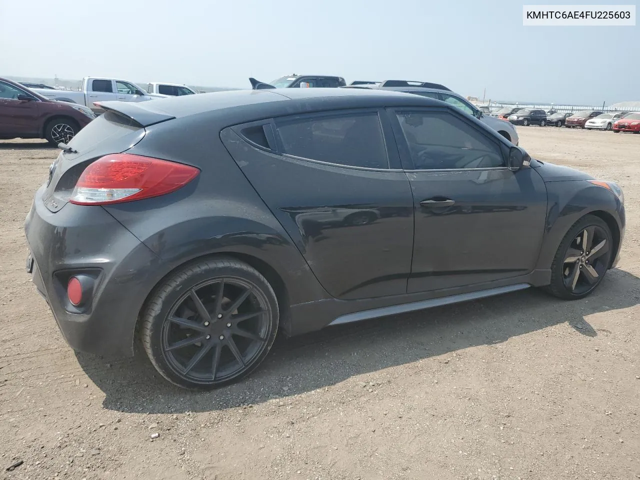 2015 Hyundai Veloster Turbo VIN: KMHTC6AE4FU225603 Lot: 65004974