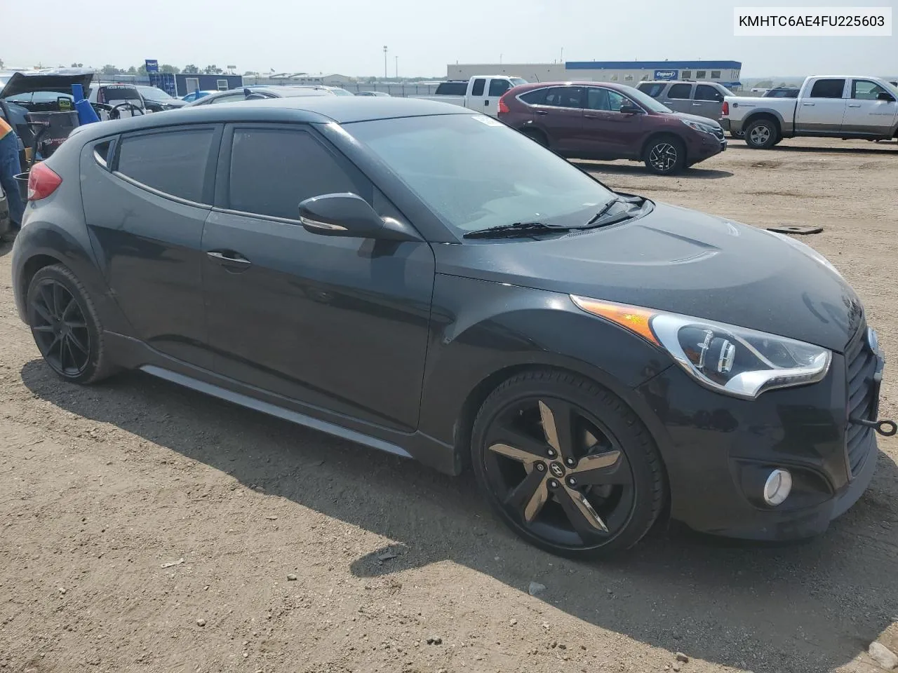 2015 Hyundai Veloster Turbo VIN: KMHTC6AE4FU225603 Lot: 65004974