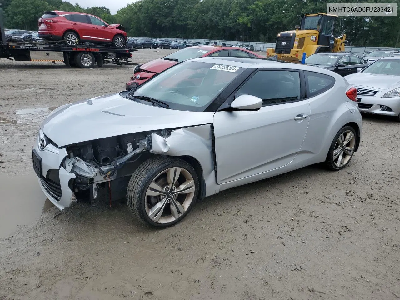 KMHTC6AD6FU233421 2015 Hyundai Veloster