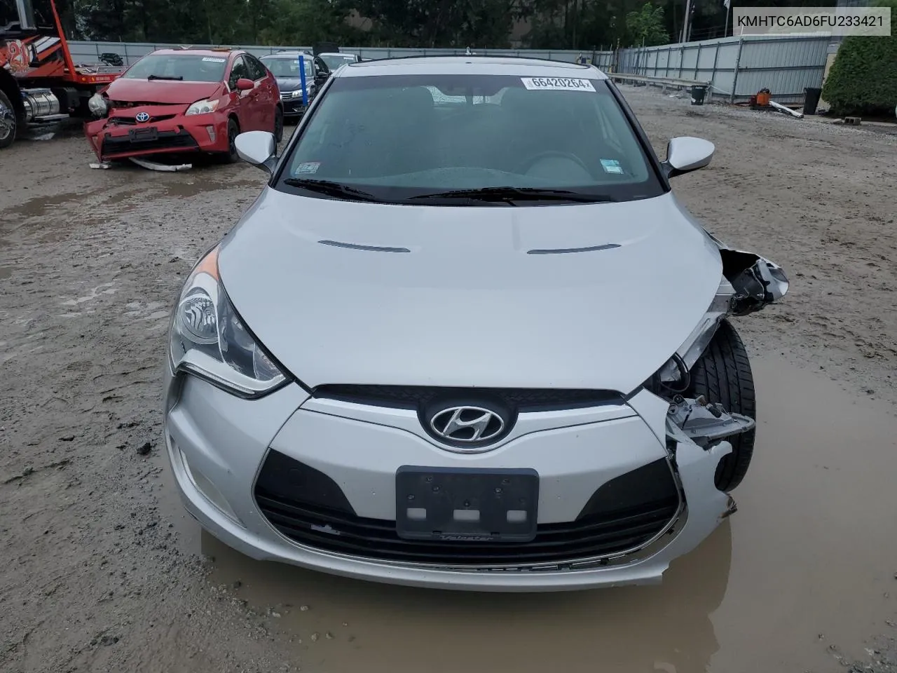 KMHTC6AD6FU233421 2015 Hyundai Veloster