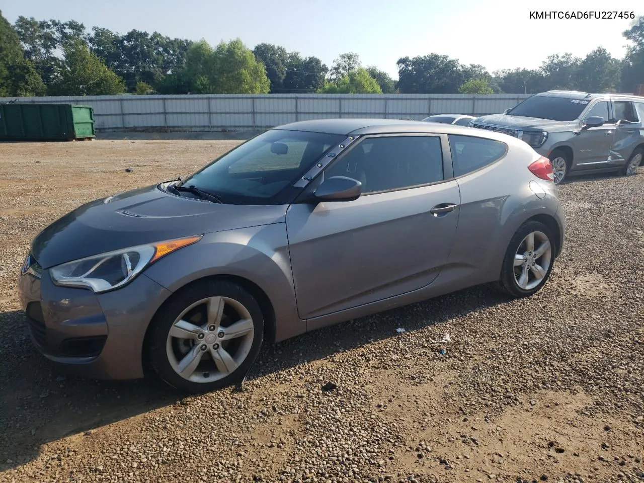 2015 Hyundai Veloster VIN: KMHTC6AD6FU227456 Lot: 66915114