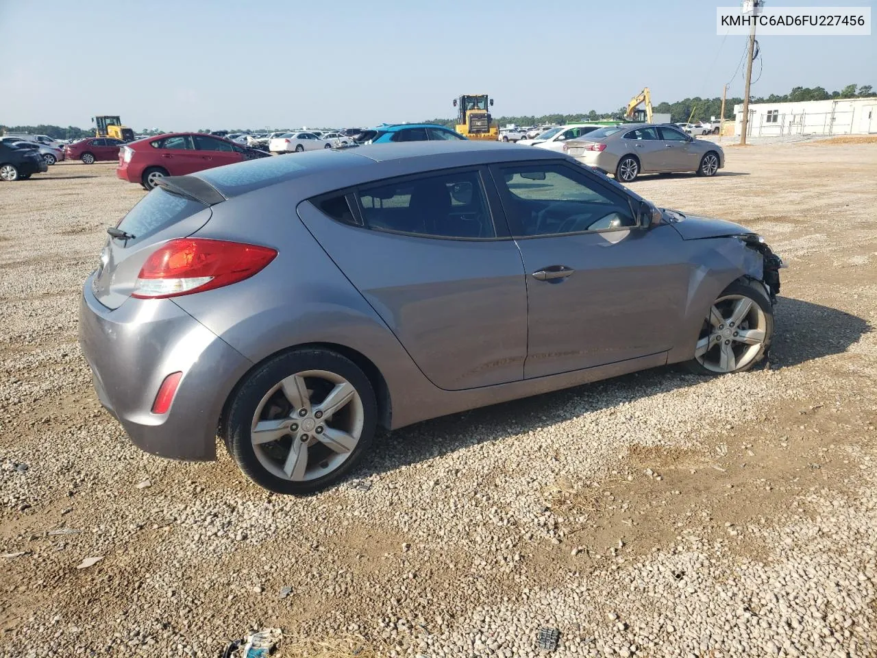 2015 Hyundai Veloster VIN: KMHTC6AD6FU227456 Lot: 66915114