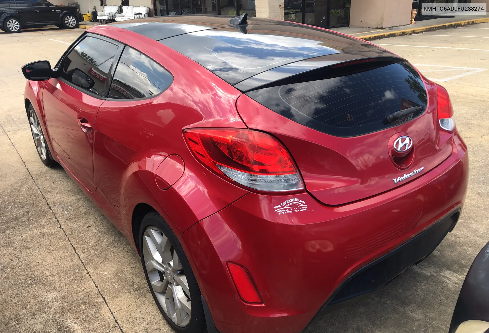 KMHTC6AD0FU238274 2015 Hyundai Veloster