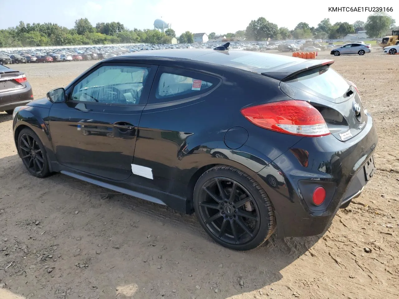 2015 Hyundai Veloster Turbo VIN: KMHTC6AE1FU239166 Lot: 68608084