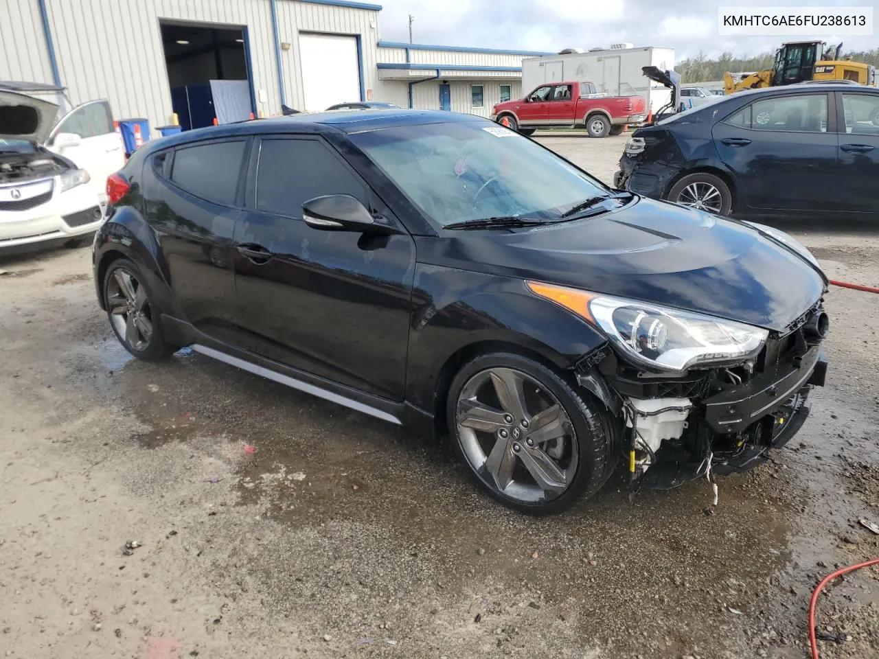 2015 Hyundai Veloster Turbo VIN: KMHTC6AE6FU238613 Lot: 69080564