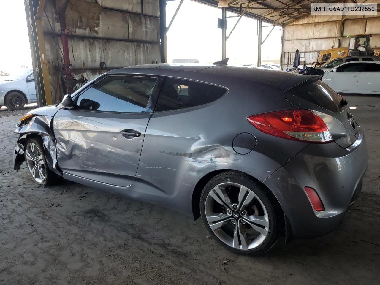 2015 Hyundai Veloster VIN: KMHTC6AD1FU232550 Lot: 69808314