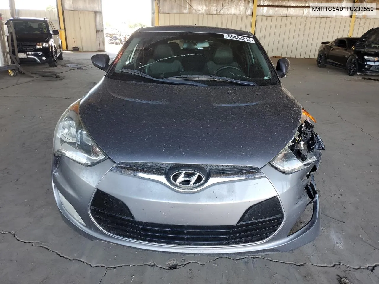 2015 Hyundai Veloster VIN: KMHTC6AD1FU232550 Lot: 69808314