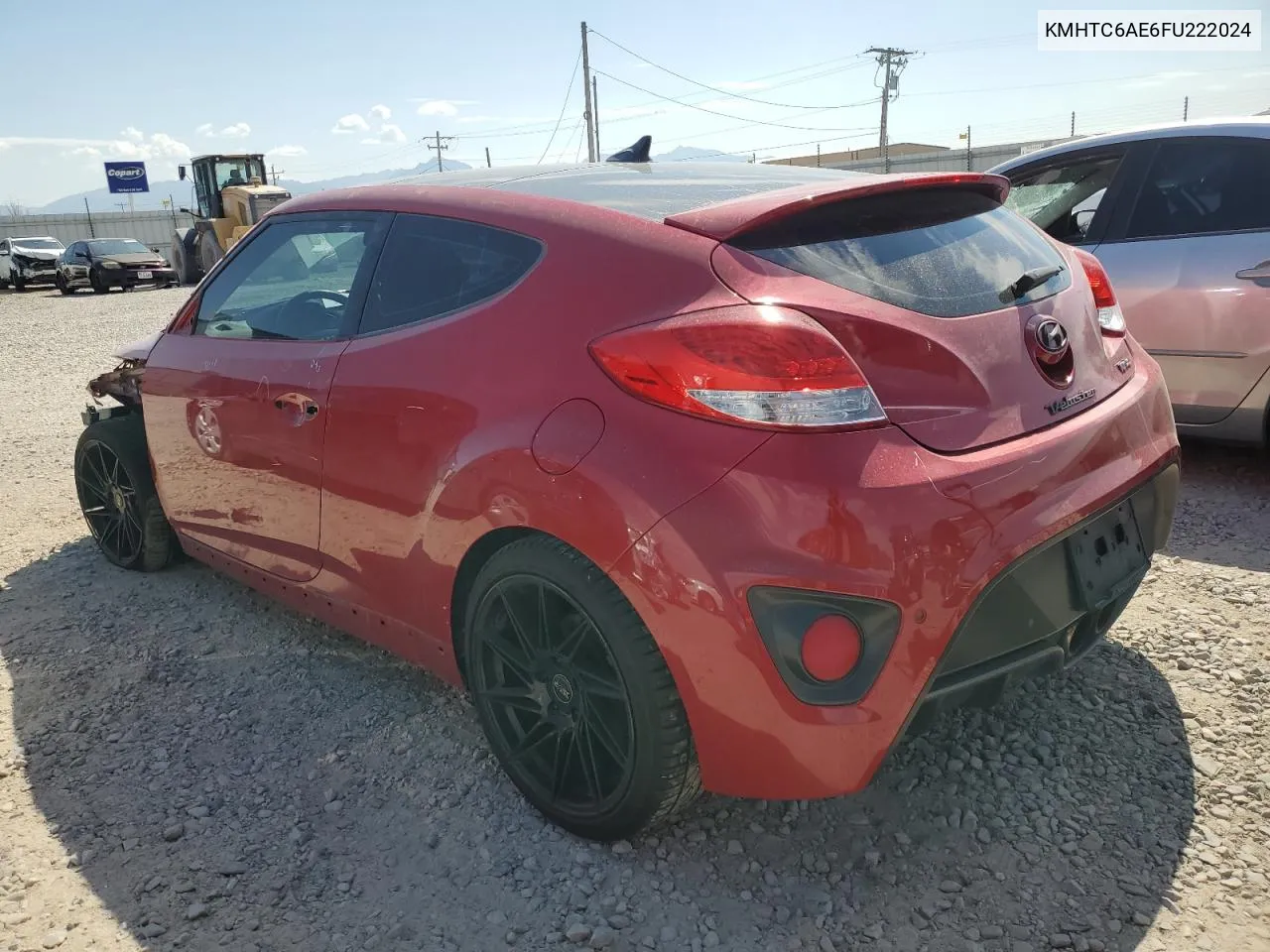 KMHTC6AE6FU222024 2015 Hyundai Veloster Turbo