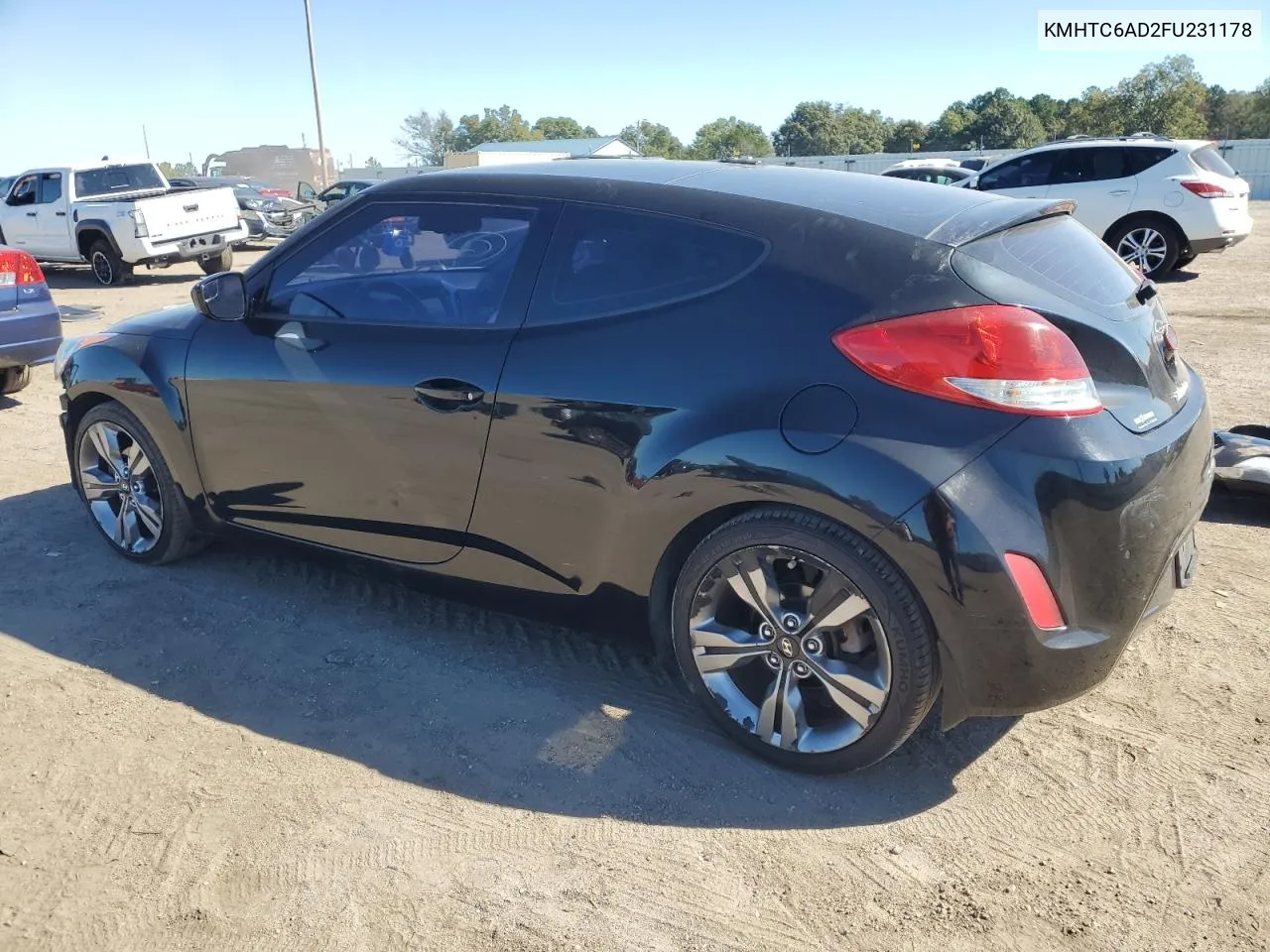 2015 Hyundai Veloster VIN: KMHTC6AD2FU231178 Lot: 76077744