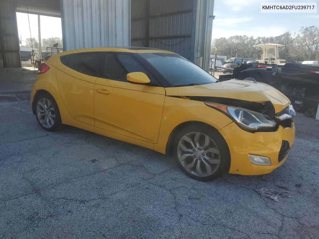 KMHTC6AD2FU239717 2015 Hyundai Veloster