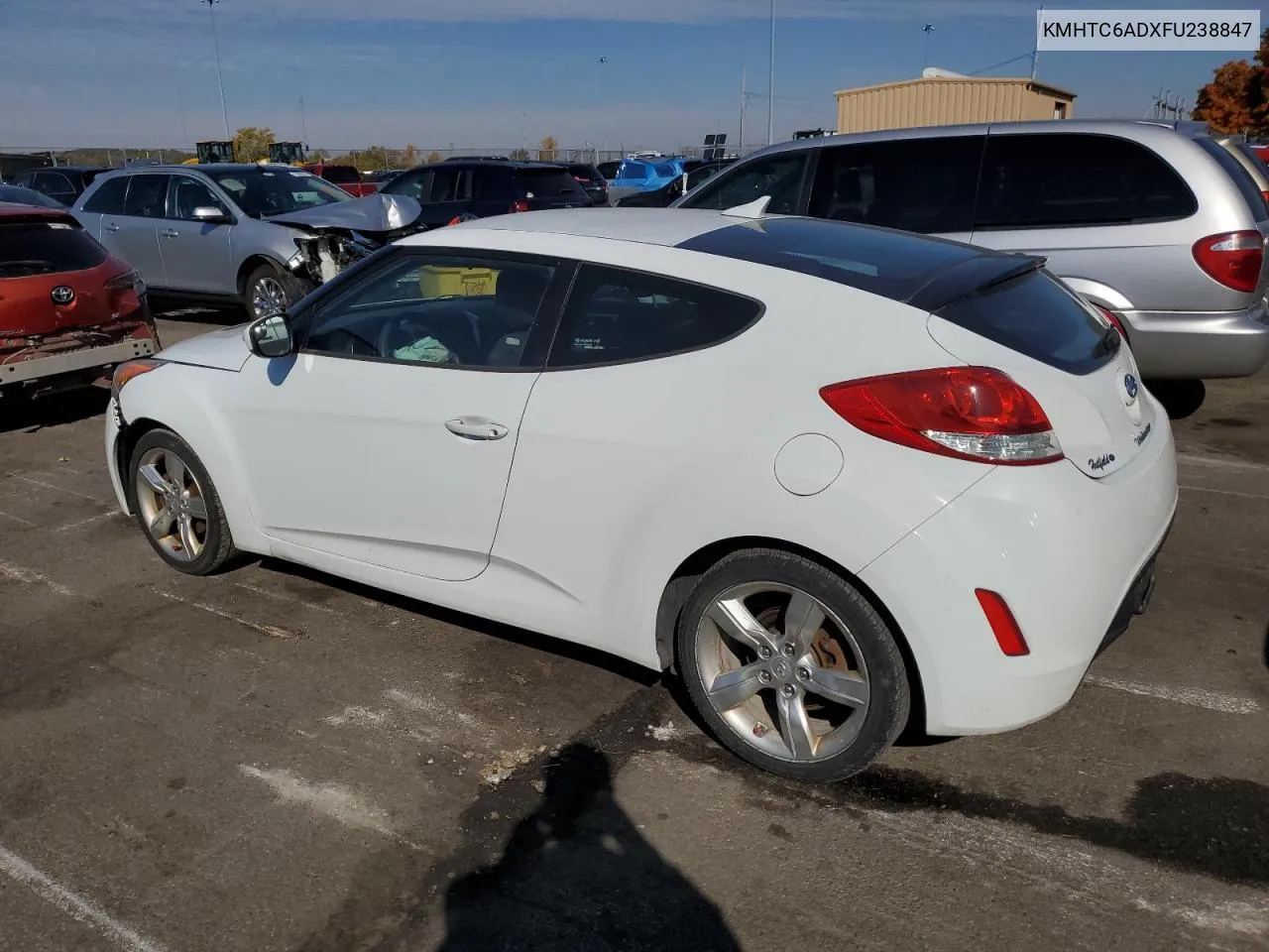 KMHTC6ADXFU238847 2015 Hyundai Veloster