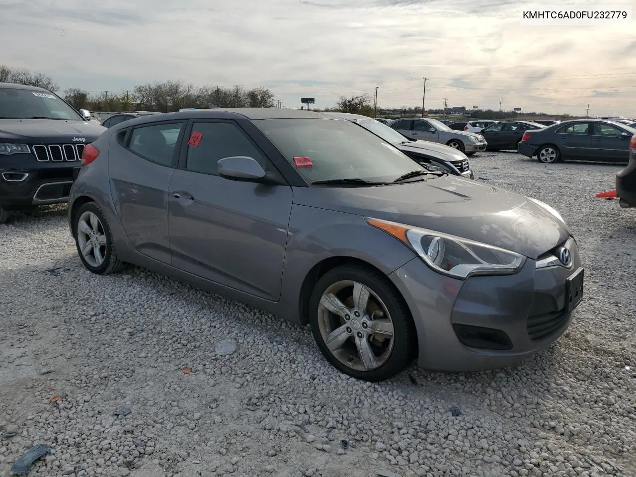 2015 Hyundai Veloster VIN: KMHTC6AD0FU232779 Lot: 77739193