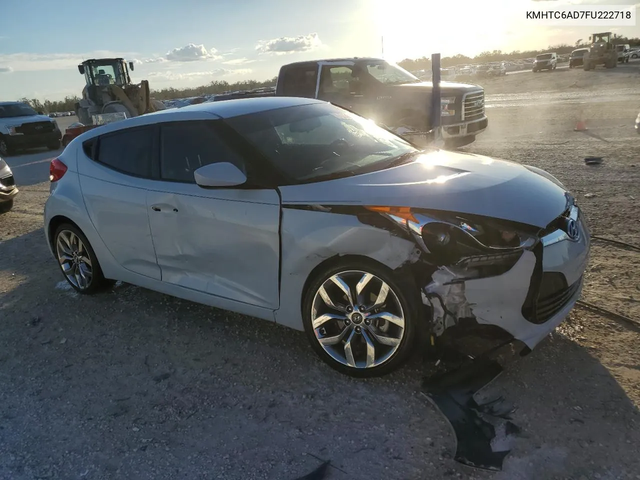 KMHTC6AD7FU222718 2015 Hyundai Veloster