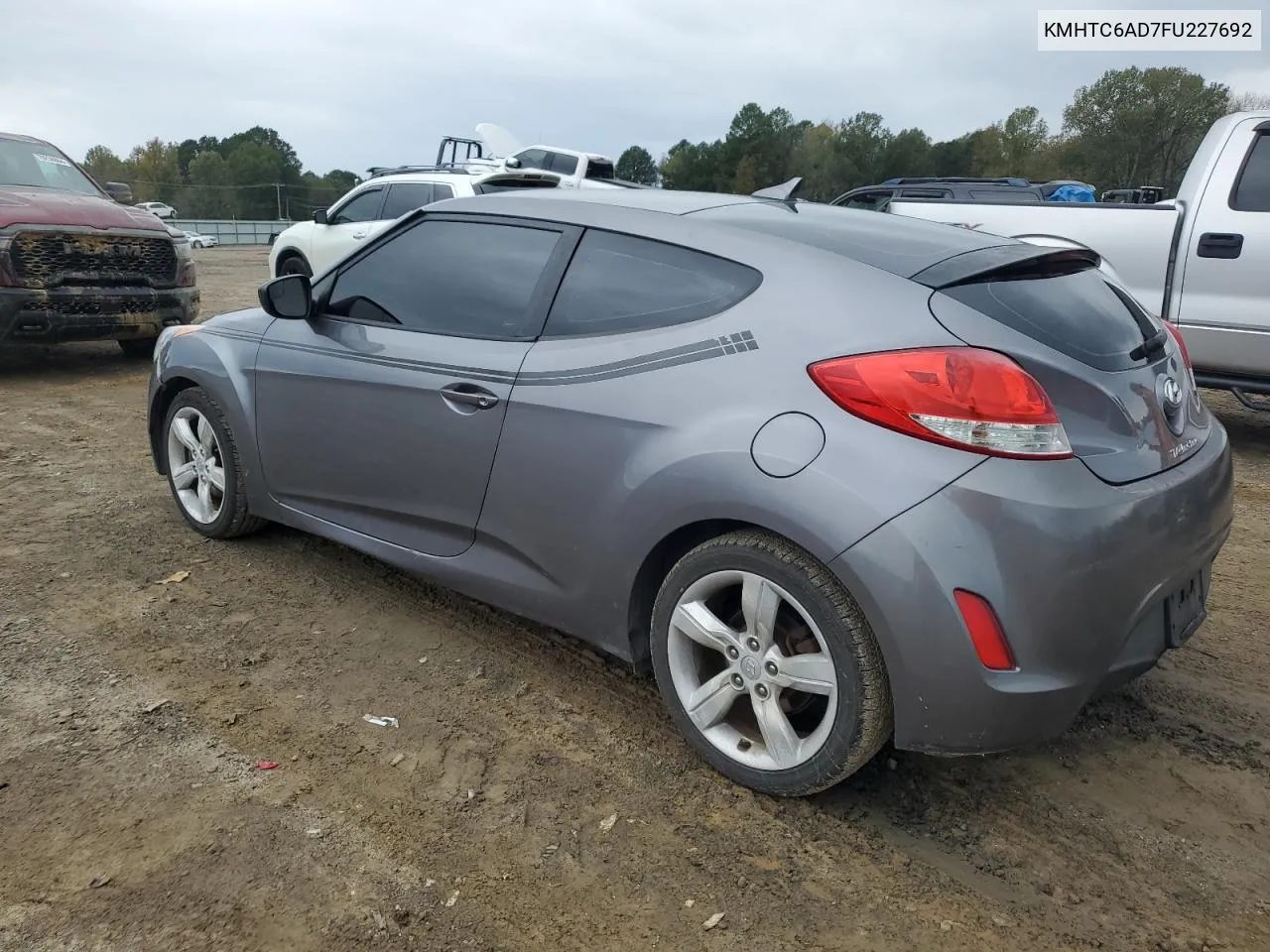 2015 Hyundai Veloster VIN: KMHTC6AD7FU227692 Lot: 78468744