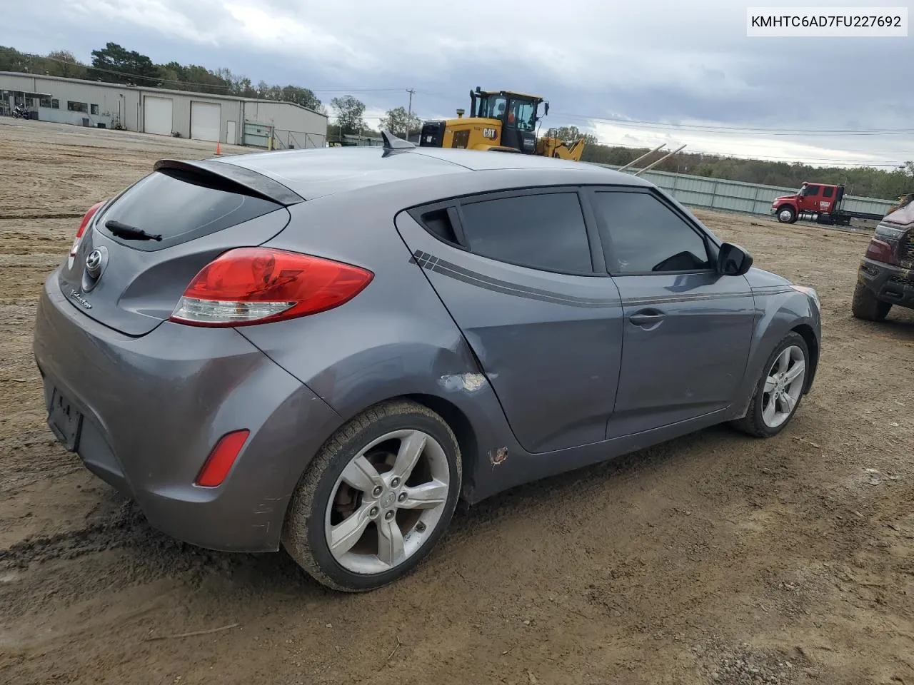 2015 Hyundai Veloster VIN: KMHTC6AD7FU227692 Lot: 78468744