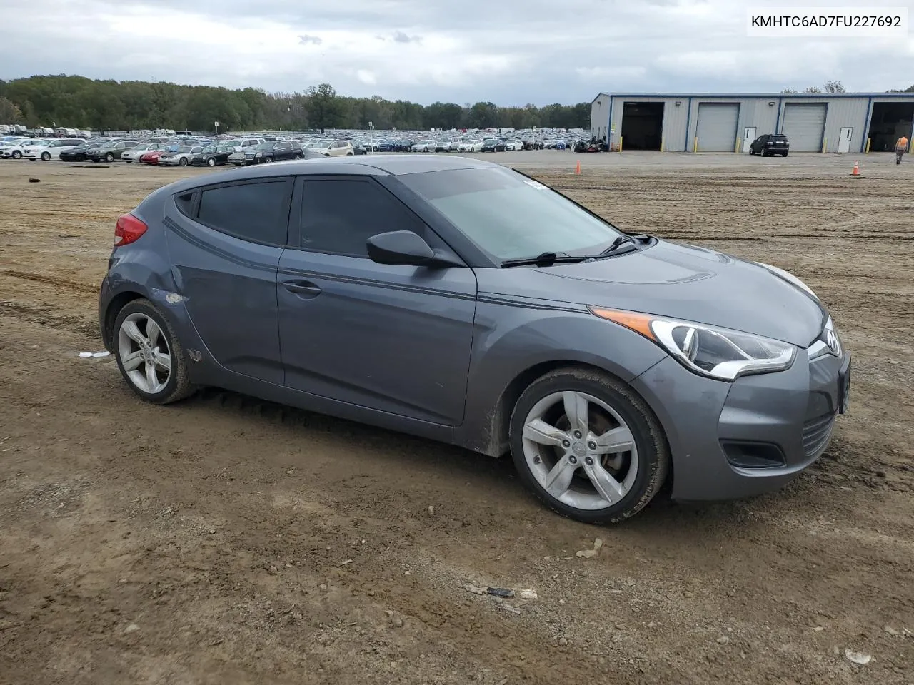 2015 Hyundai Veloster VIN: KMHTC6AD7FU227692 Lot: 78468744