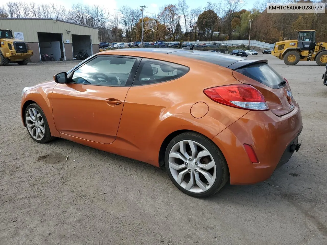 2015 Hyundai Veloster VIN: KMHTC6AD0FU230773 Lot: 79381334