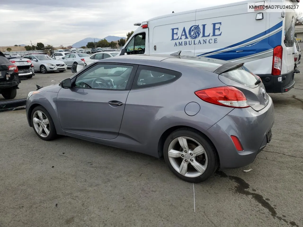 2015 Hyundai Veloster VIN: KMHTC6AD7FU245237 Lot: 81167464