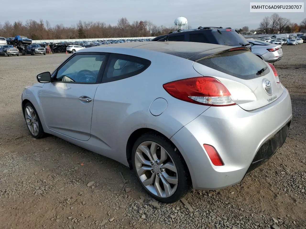 2015 Hyundai Veloster VIN: KMHTC6AD9FU230707 Lot: 81276284