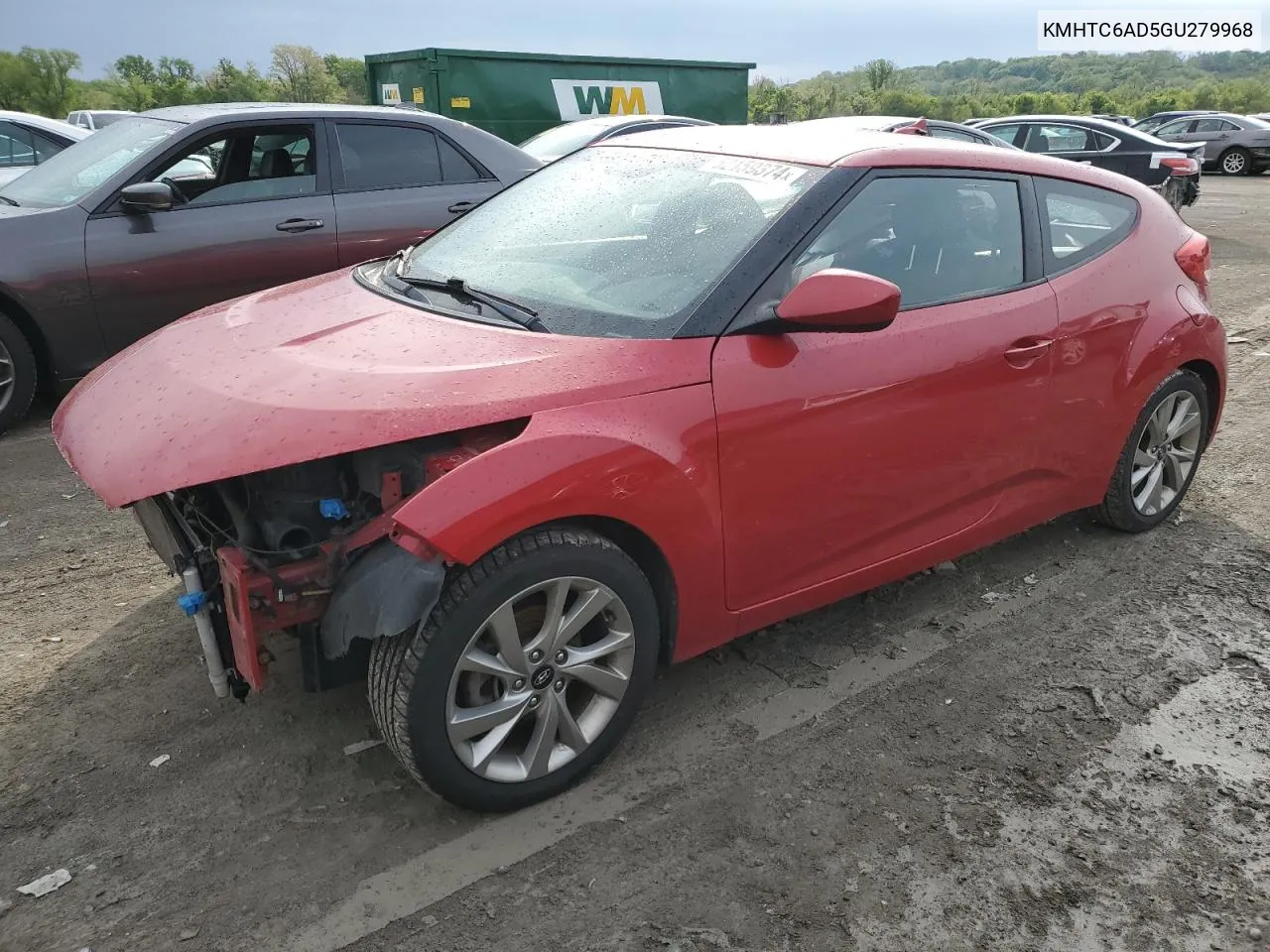 KMHTC6AD5GU279968 2016 Hyundai Veloster