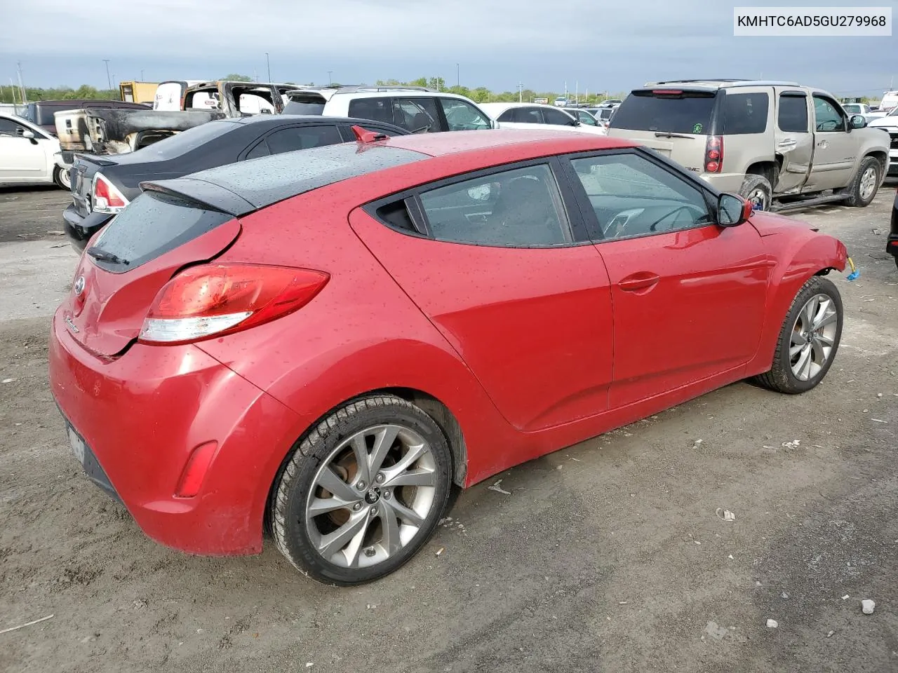 KMHTC6AD5GU279968 2016 Hyundai Veloster