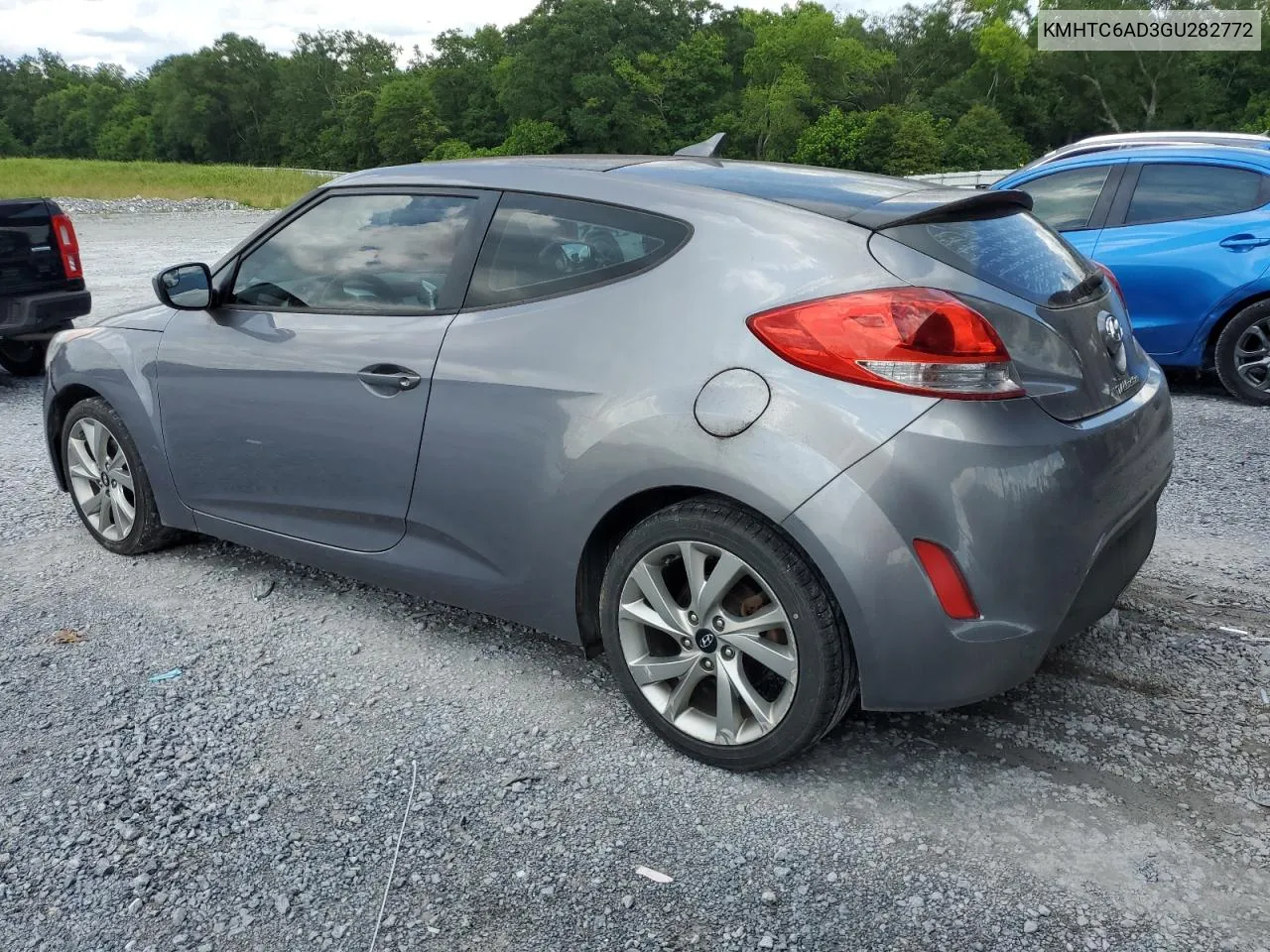 2016 Hyundai Veloster VIN: KMHTC6AD3GU282772 Lot: 56868984