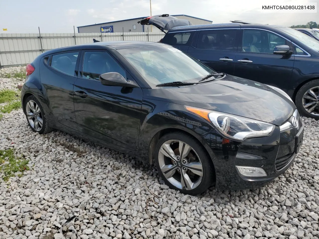 KMHTC6AD8GU281438 2016 Hyundai Veloster