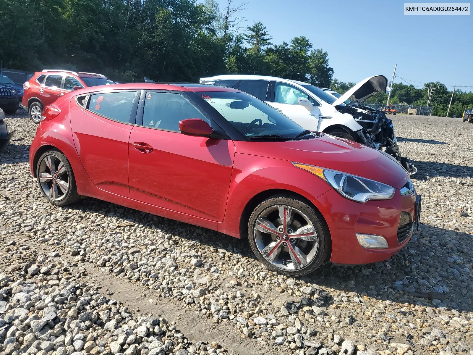 KMHTC6AD0GU264472 2016 Hyundai Veloster