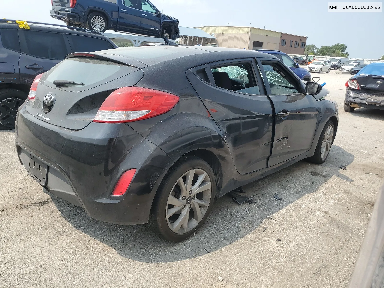 KMHTC6AD6GU302495 2016 Hyundai Veloster