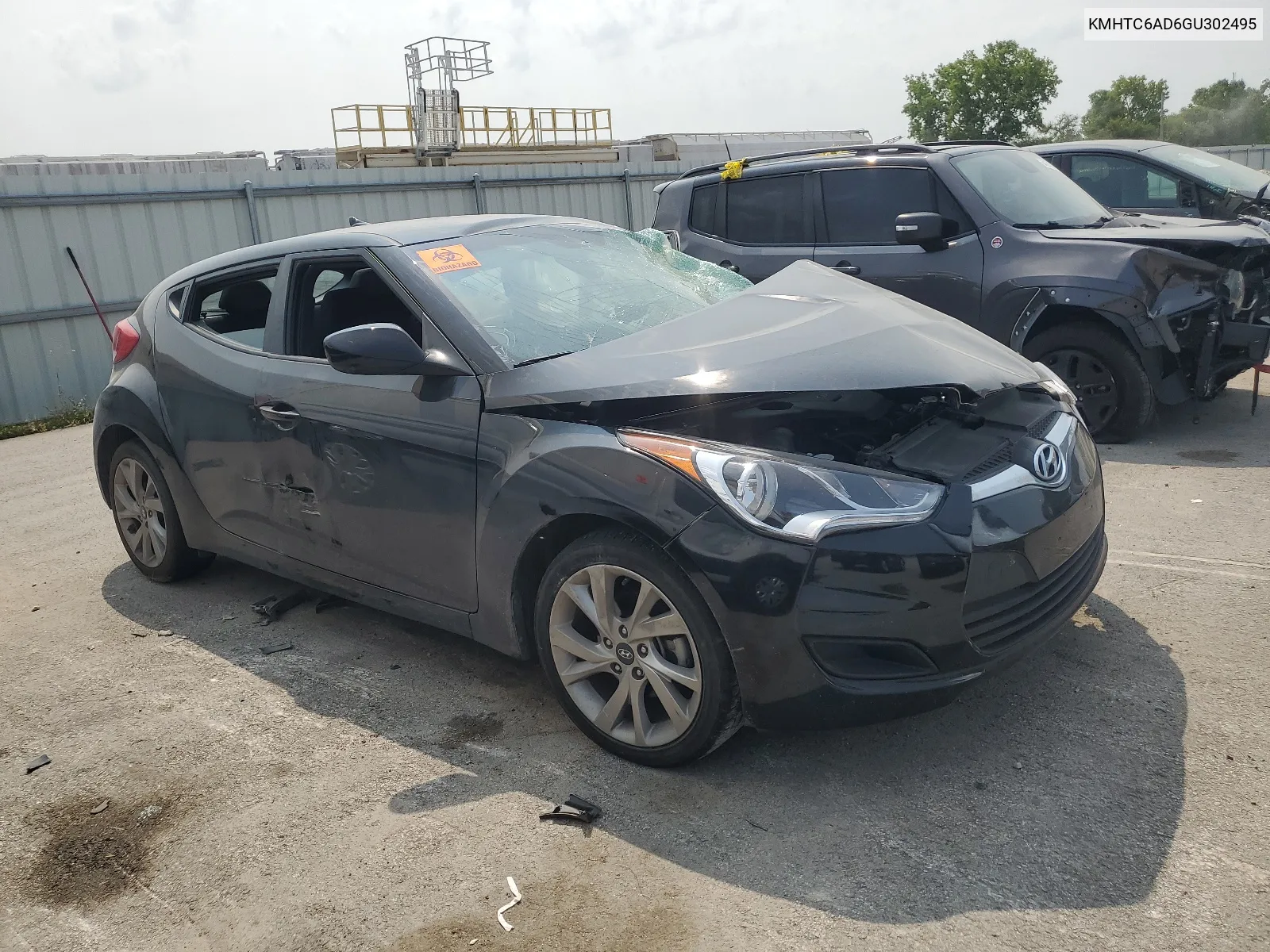 KMHTC6AD6GU302495 2016 Hyundai Veloster