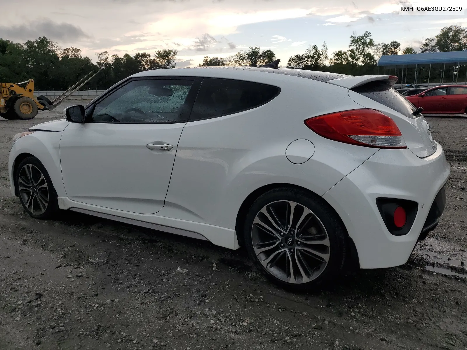 2016 Hyundai Veloster Turbo VIN: KMHTC6AE3GU272509 Lot: 65196394