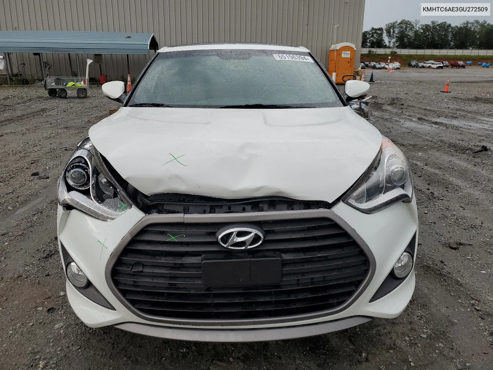 KMHTC6AE3GU272509 2016 Hyundai Veloster Turbo