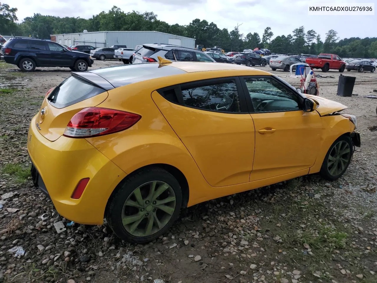 2016 Hyundai Veloster VIN: KMHTC6ADXGU276936 Lot: 65807204