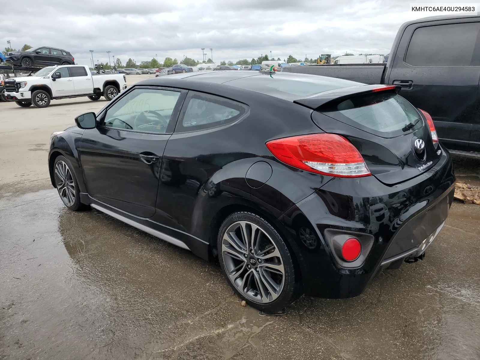 KMHTC6AE4GU294583 2016 Hyundai Veloster Turbo