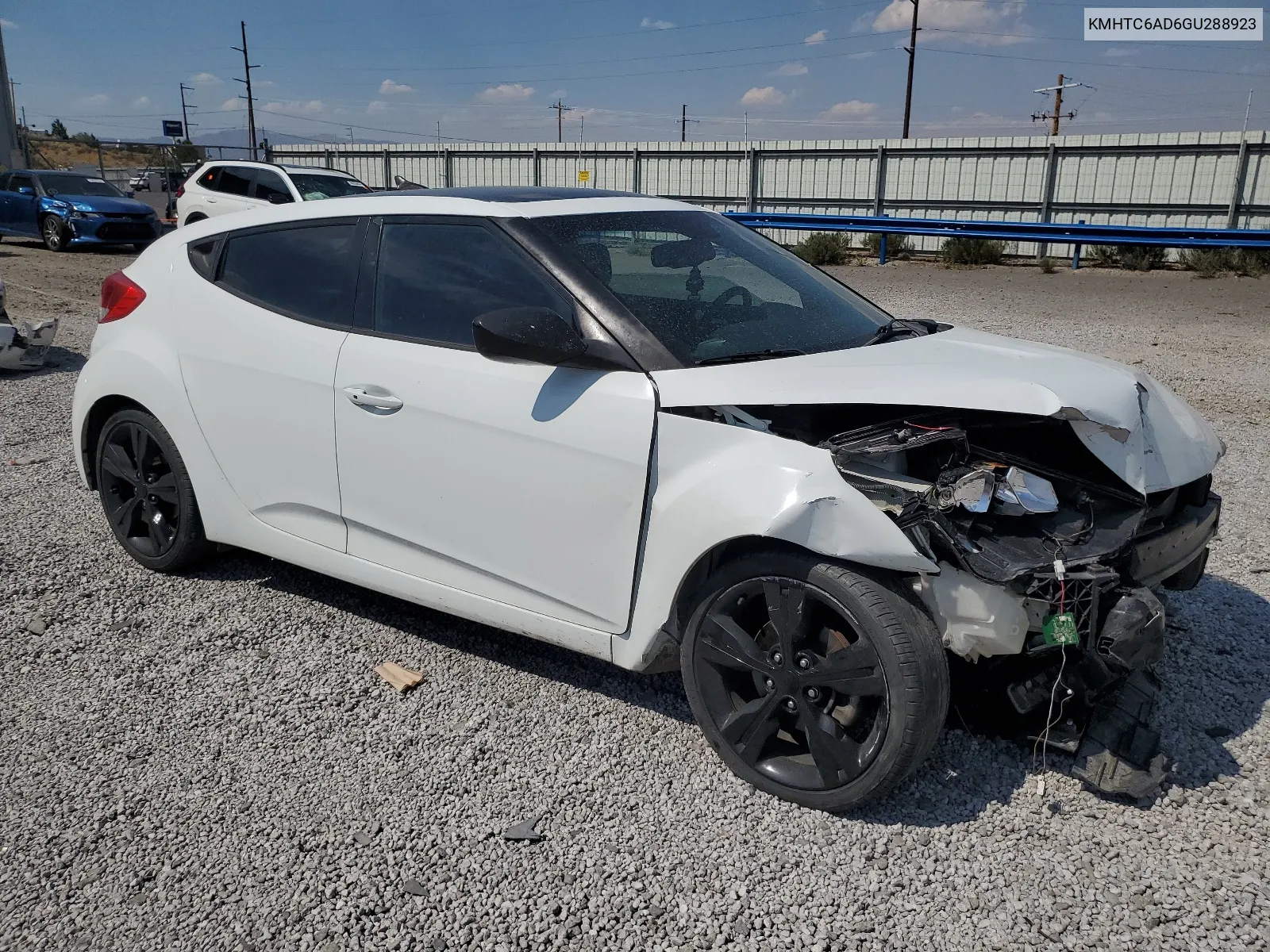 KMHTC6AD6GU288923 2016 Hyundai Veloster