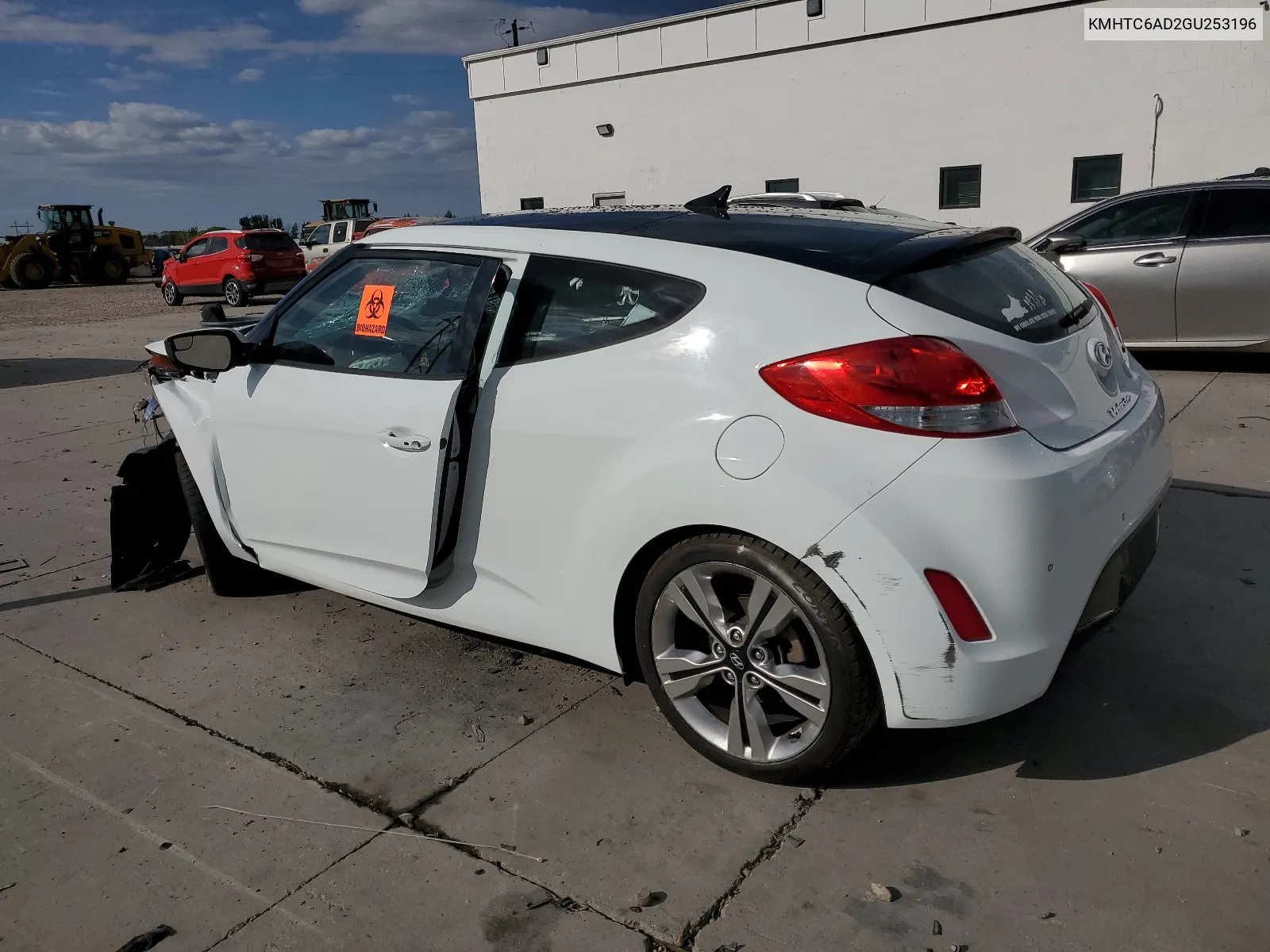 KMHTC6AD2GU253196 2016 Hyundai Veloster