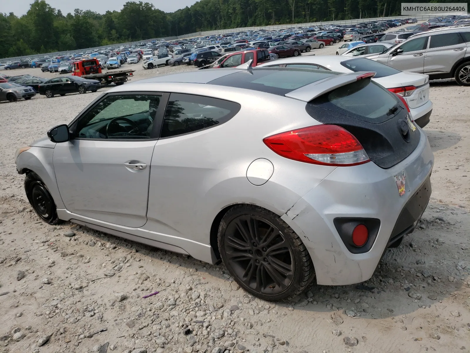 KMHTC6AE8GU264406 2016 Hyundai Veloster Turbo