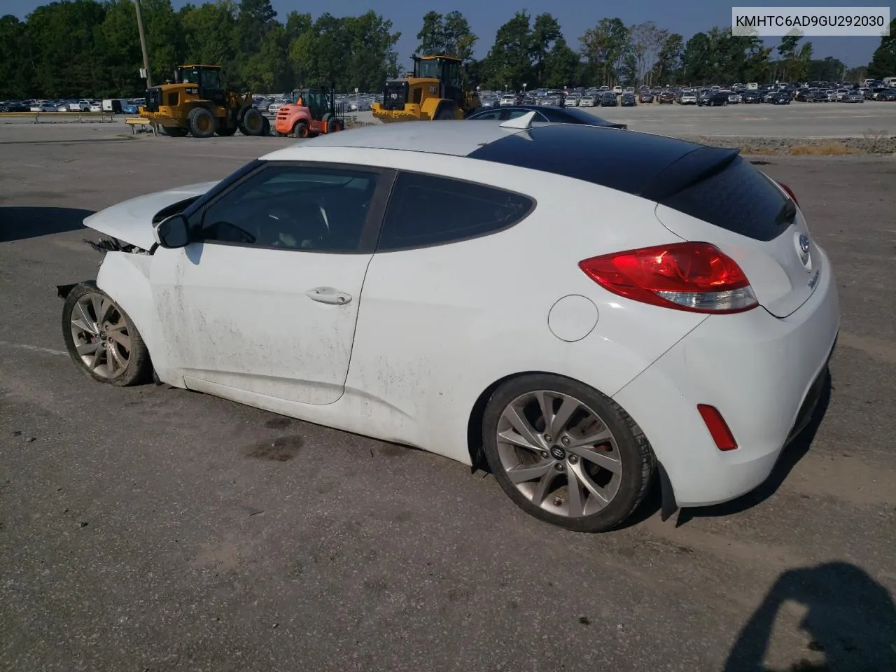 KMHTC6AD9GU292030 2016 Hyundai Veloster