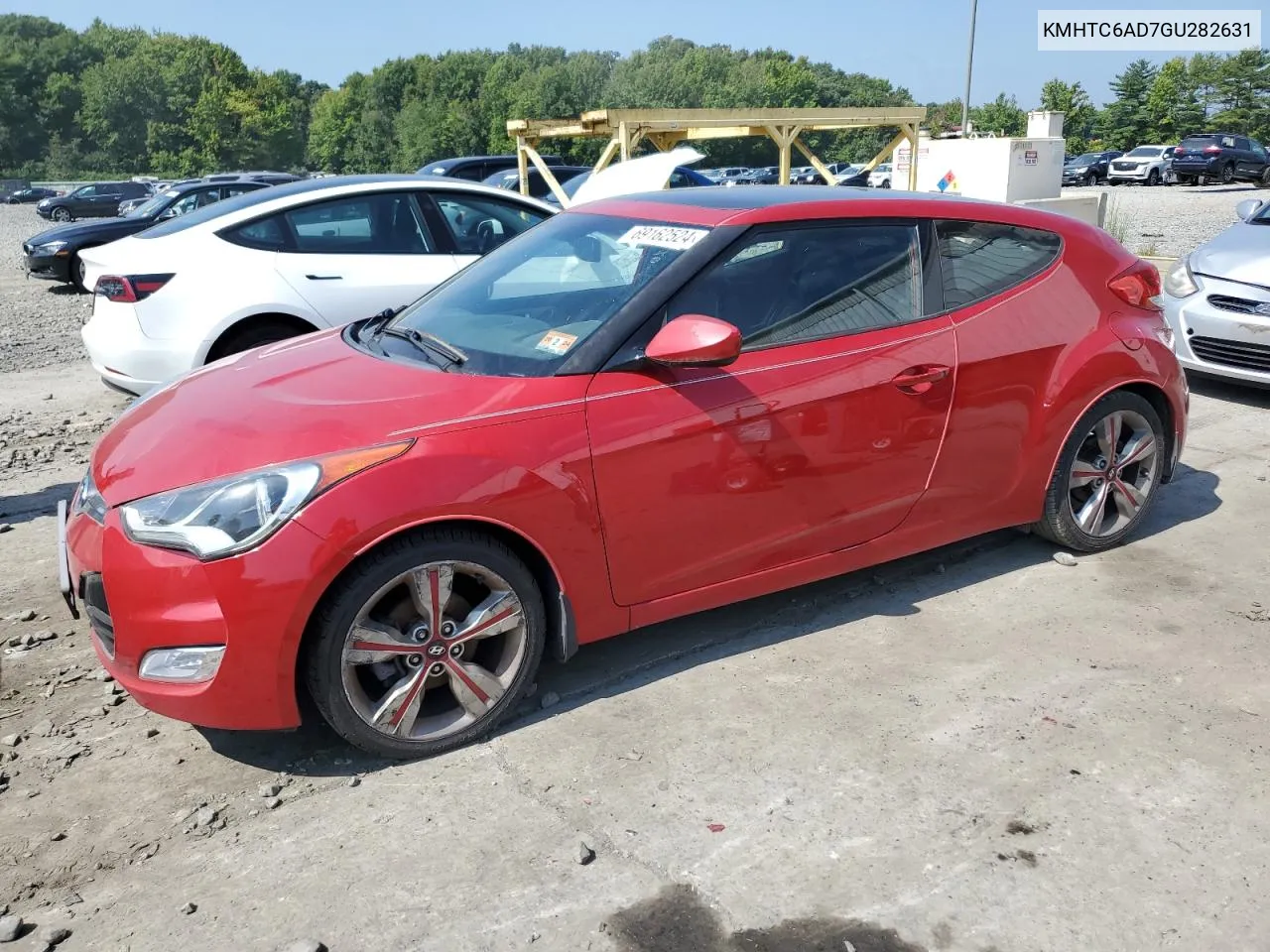 2016 Hyundai Veloster VIN: KMHTC6AD7GU282631 Lot: 69162524