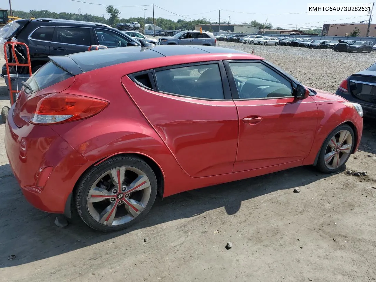 2016 Hyundai Veloster VIN: KMHTC6AD7GU282631 Lot: 69162524