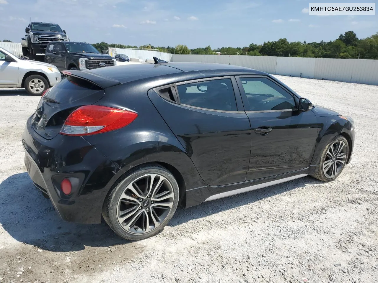 KMHTC6AE7GU253834 2016 Hyundai Veloster Turbo